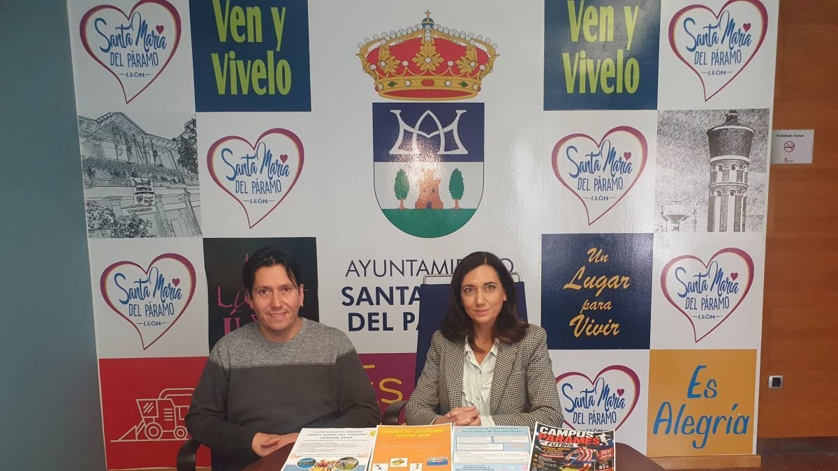 Presentación del programa estival de la Concejalía de Salud y Deporte de Santa María.