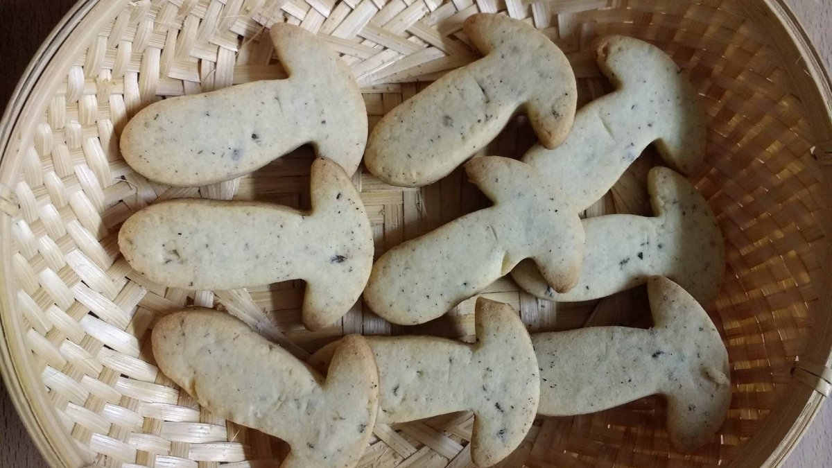 Las Babianas, elaboradas con polvo de boletus, son uno de los dulces más peculiares y tradicionales de la comarca de Babia, en León.