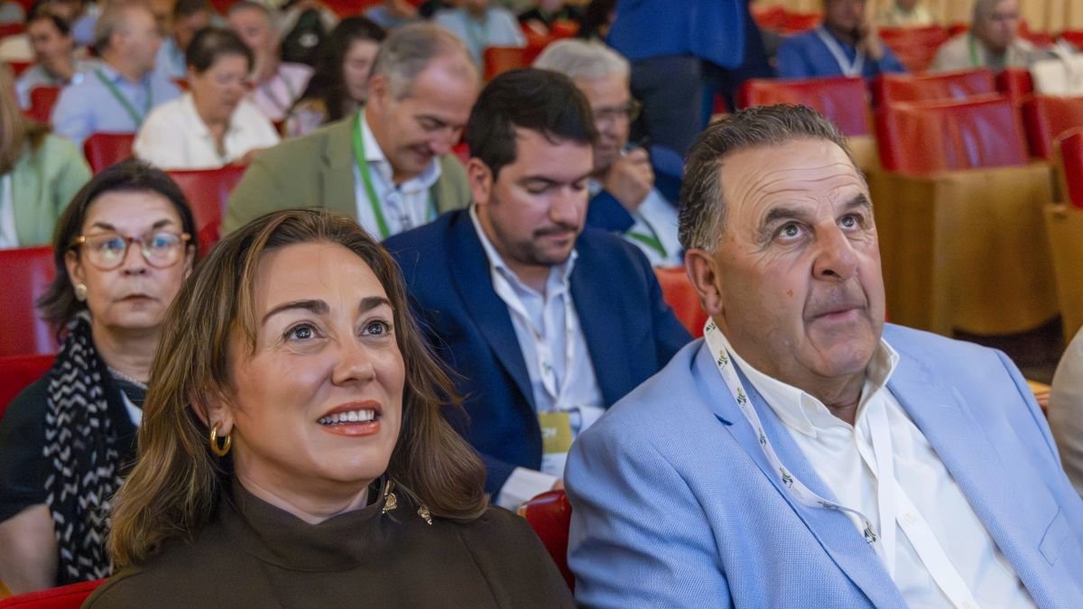 María González Corral, en el tercer Congreso Internacional de Vacuno.