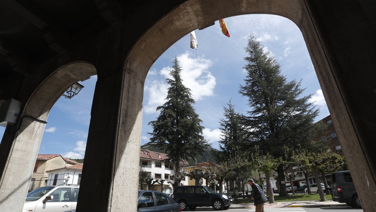 Vista de la localidad de Cistierna, en una imagen de archivo