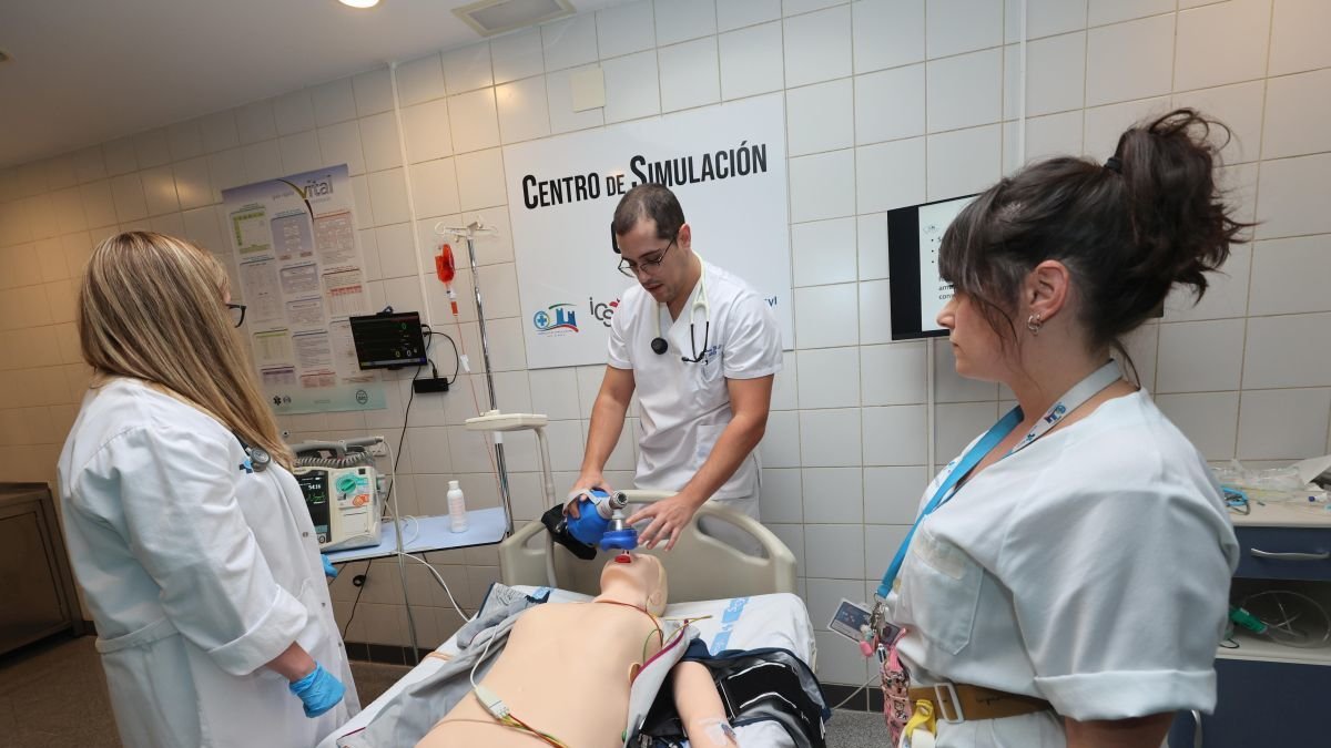 EL hospital cuenta con un centro de simulación.