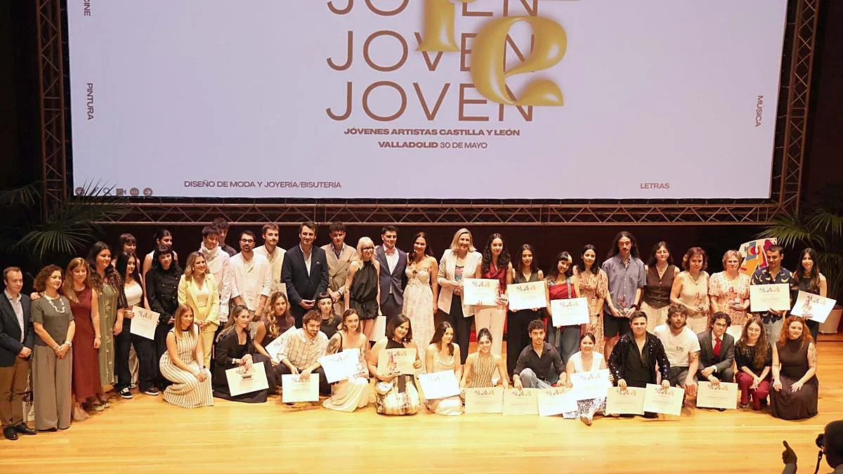 Foto de todos los galardonados