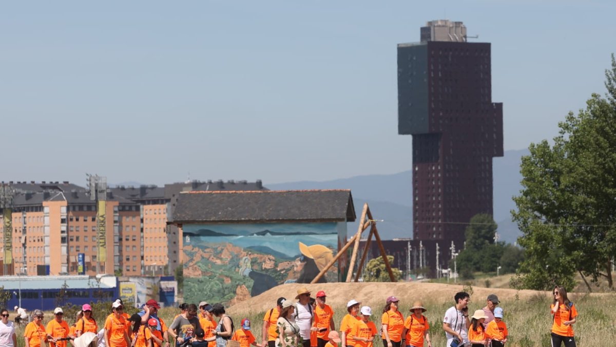 Paseo solidario de Asildem en Ponferrada