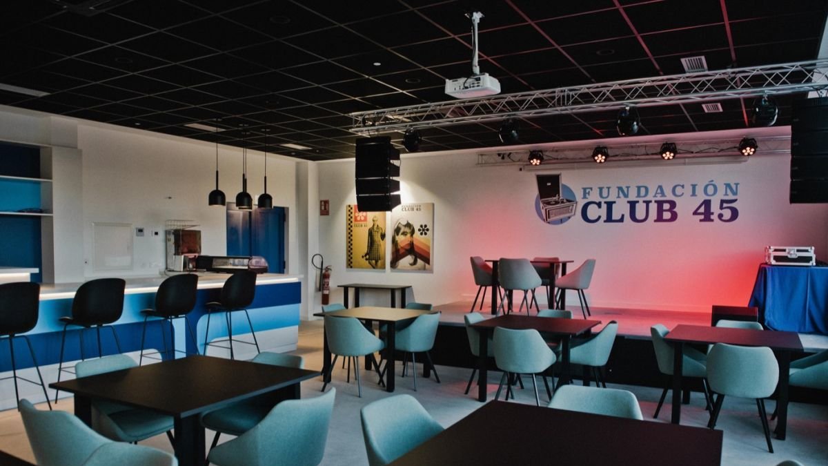 Sala de la fundación.