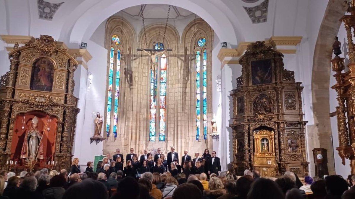 Concierto en San Martín para celebrar a la patrona de la música, Santa Cecilia, en noviembre.