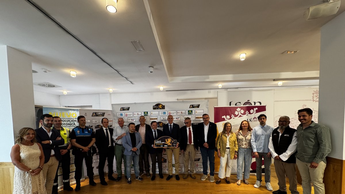 Presentación del Rallye Reino de León.