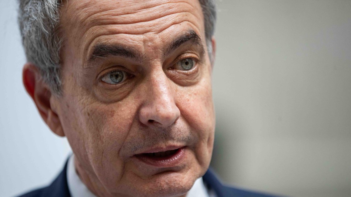 El expresidente José Luis Rodríguez Zapatero en una imagen de archivo.