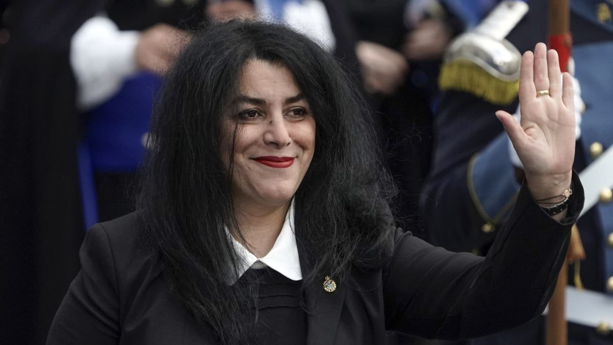 Marjane Satrapi, en 2024, en Oviedo cuando fue a recoger el premio Princesa de Asturias.