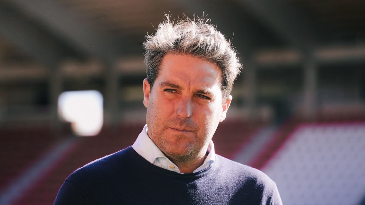 Asier Goiria, director deportivo de la Cultural.