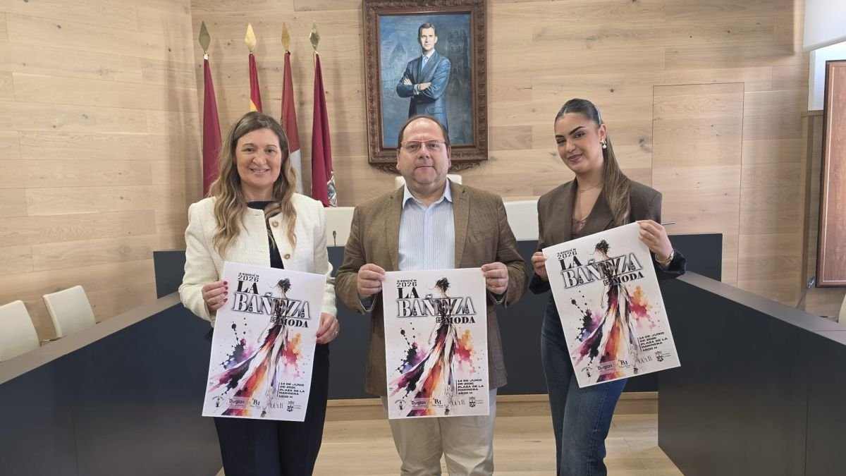 Presentación del evento La Bañeza es moda.