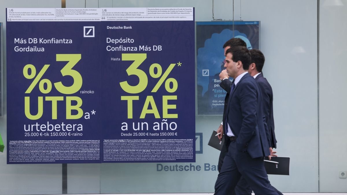 Un banco anuncia depósitos al 3%TAE, que se verán afectados a partir de hoy por la medida del BCE.