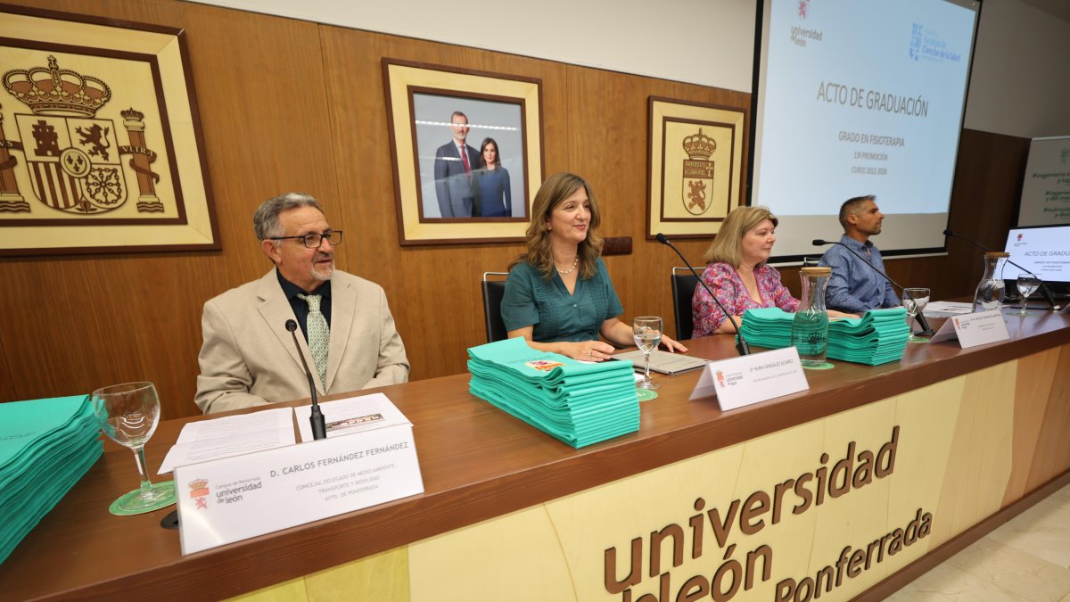 Acto de graduación del Grado en Fisioterapia