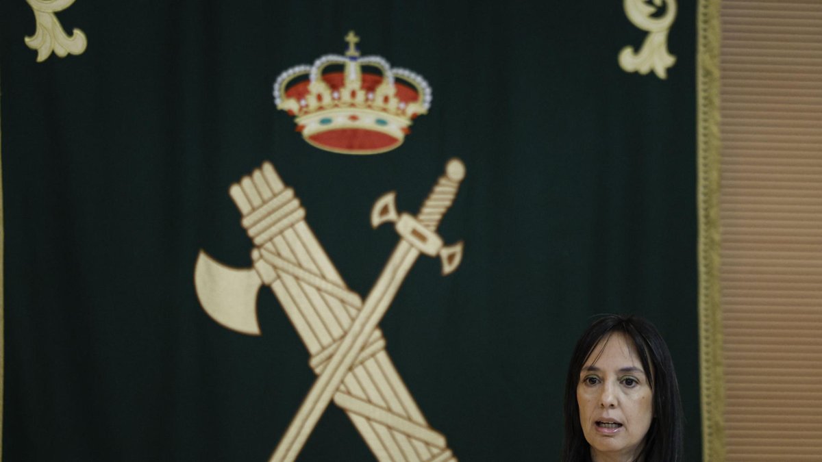La directora general de la Guardia Civil, Mercedes González, en una imagen de archivo. EFE/Biel Aliño.