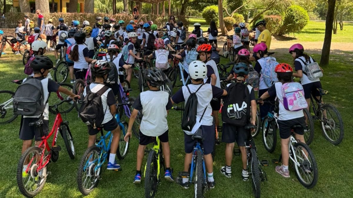 Los alumnos de tercero y cuarto de primaria de Jesuitas.