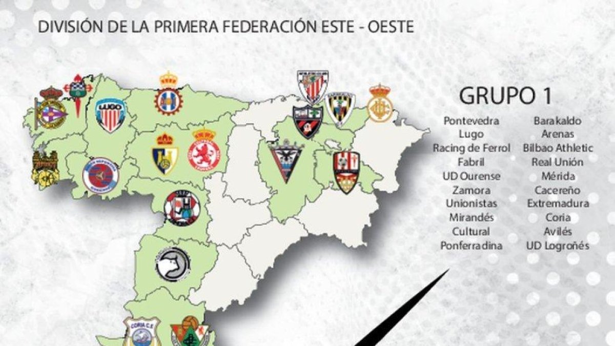 Definidos los grupos de Cultural Leonesa y Deportiva Ponferradina