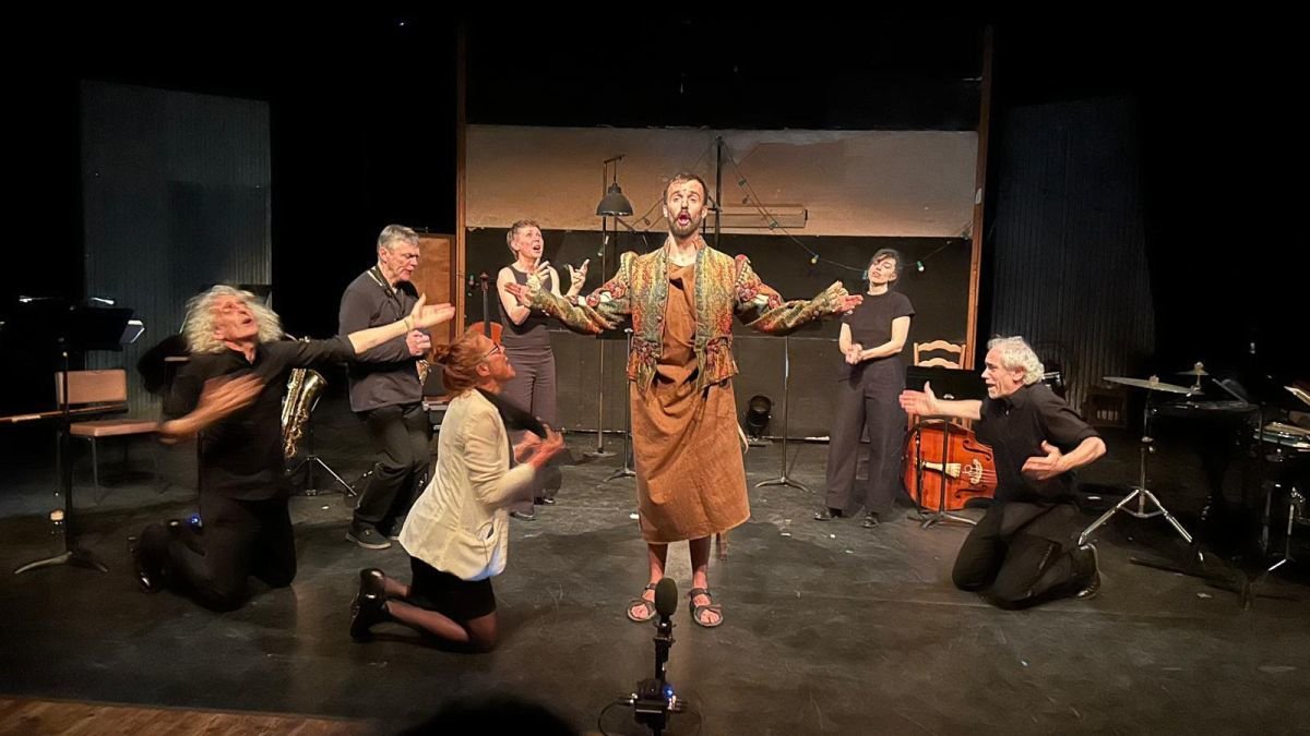 Un momento de la representación de la ópera 'Genarín'.