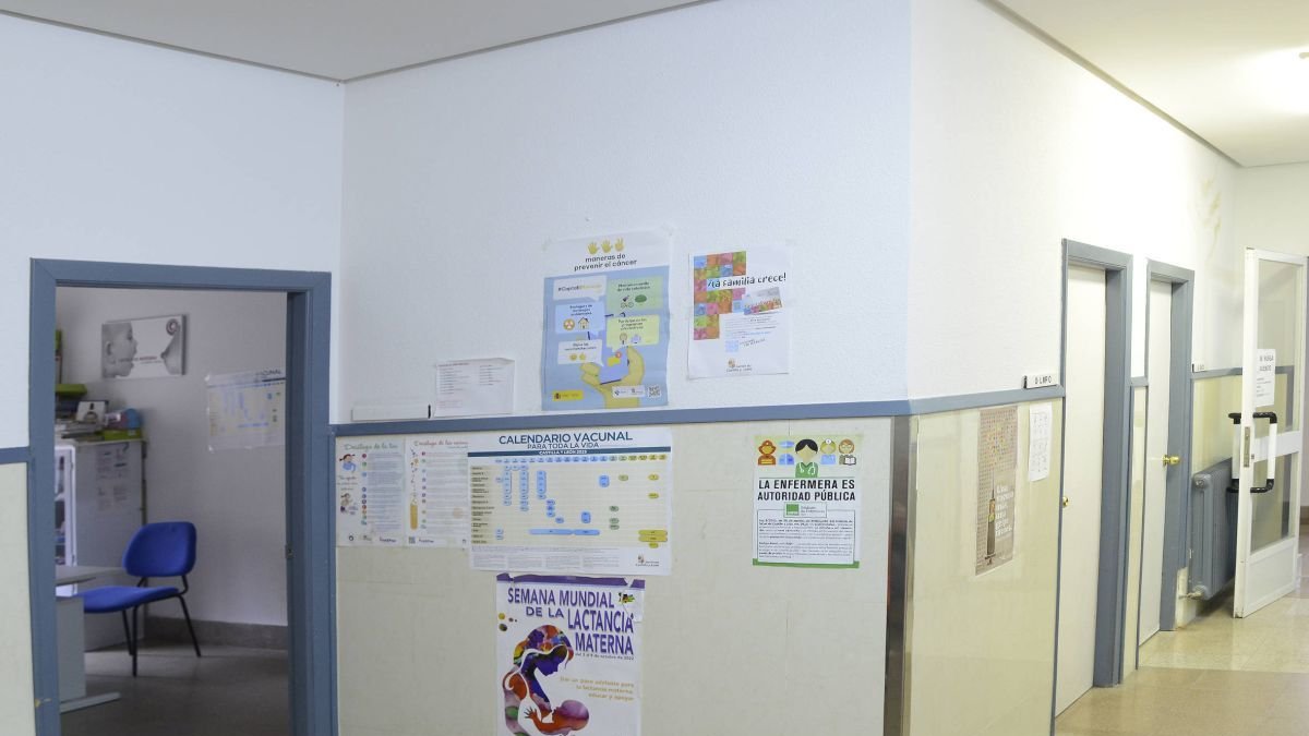 Instalaciones del centro de salud de Sahagún, en una imagen de archivo.