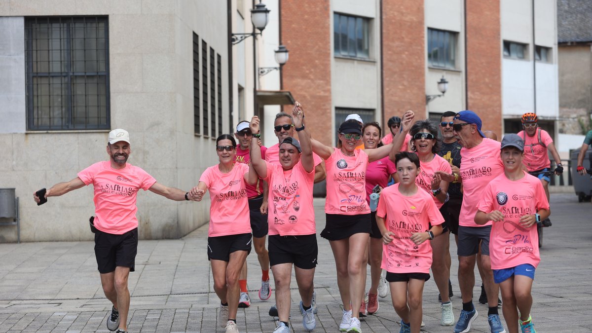 A Santiago contra el cáncer llega al Bierzo