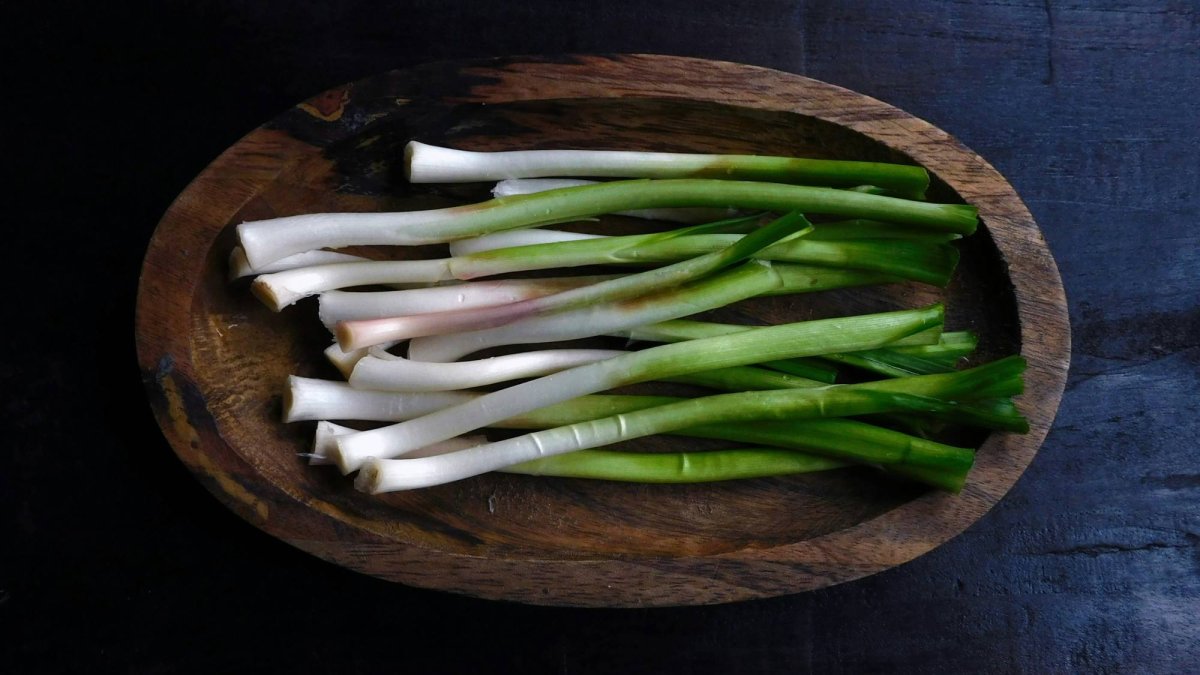 El puerro de Sahagún se cultiva desde hace más de diez siglos en la comarca leonesa y destaca por su sabor dulce, su textura tierna y su característico tallo blanco.