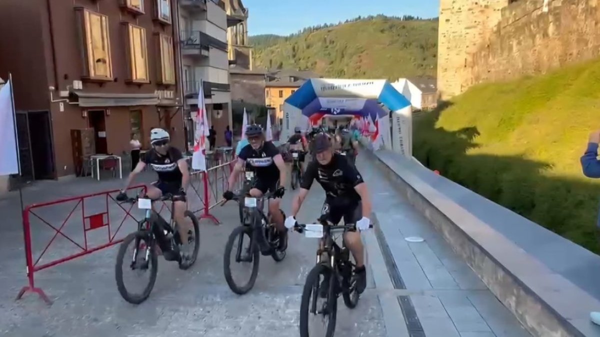 Un momento de la carrera.