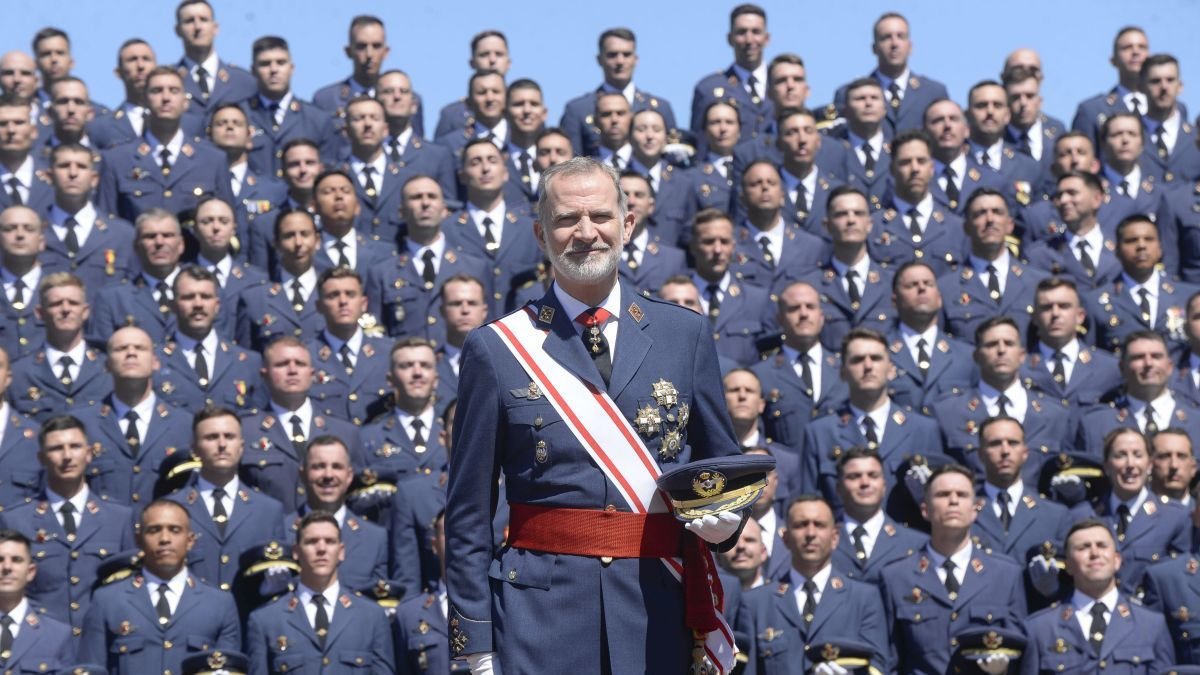 Felipe VI preside hoy la entrega de despachos en la Academia del Aire