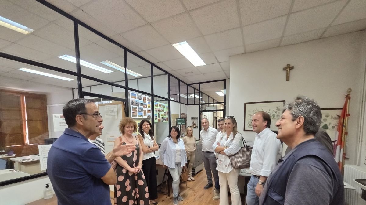 Visita Sección Agraria Comarcal de Santa María La Real de Nieva.