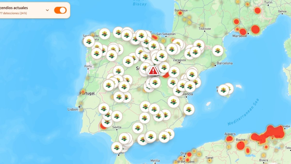 El mapa que se puede consultar pinchando el enlace de la noticia.