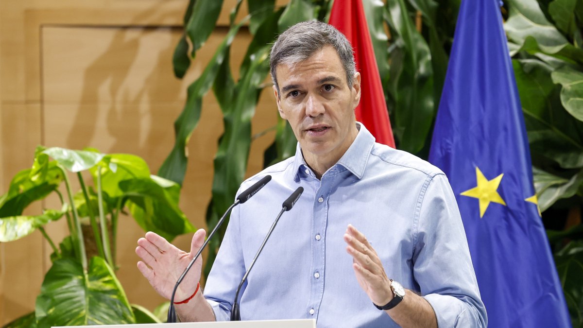 El presidente del Gobierno, Pedro Sánchez.