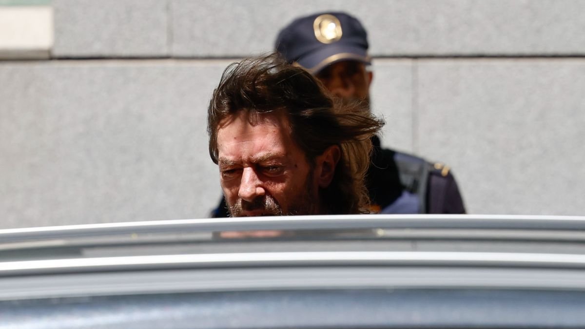 El juez Santiago Pedraz a su salida de la Audiencia Nacional.