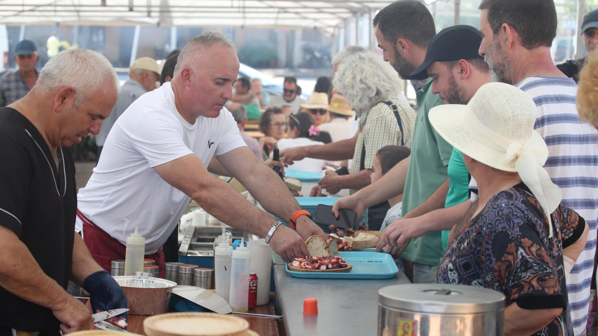 El pulpo, emblema gastronómico de esta feria, volverá a ser uno de los grandes reclamos