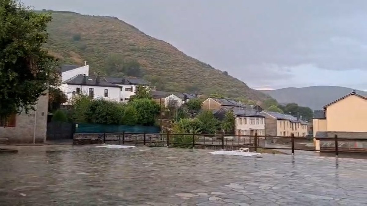 Tregua al calor sofocante en el ecuador del verano en León