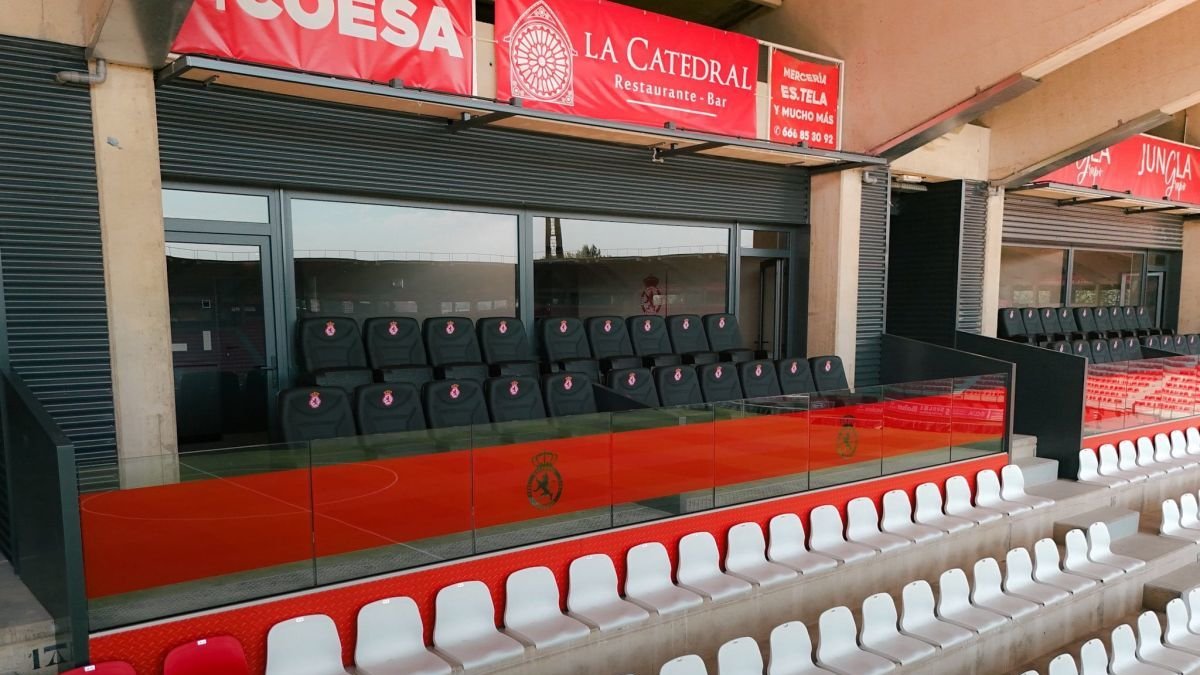 Los palcos VIP ya son una realidad en el Reino de León.
