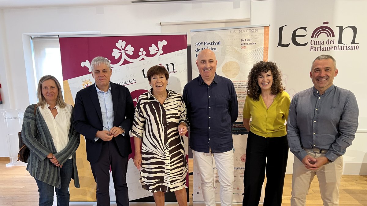 El XXXIX Festival de Música Española de León ofrecerá nueve conciertos en la capital del 4 al 27 de septiembre
