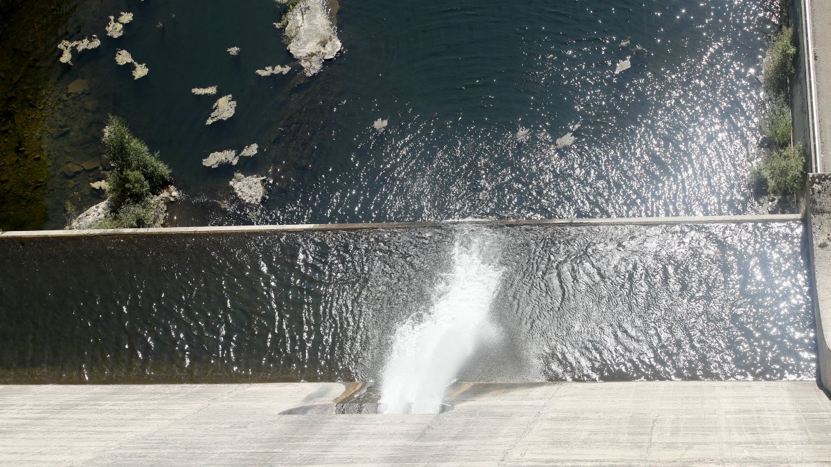 Los embalses de León pierden agua por la escasez de lluvia de los meses de verano