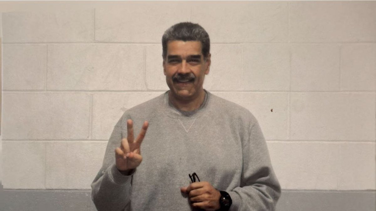 Nicolás Maduro en unas fotos recientes publicadas en redes sociales.