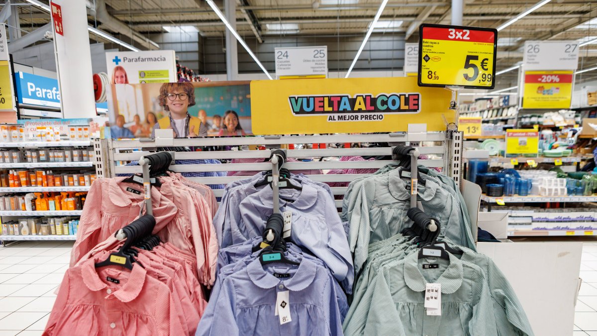 La vuelta al cole supone un desemboilso medio de 500 euros por alumno.