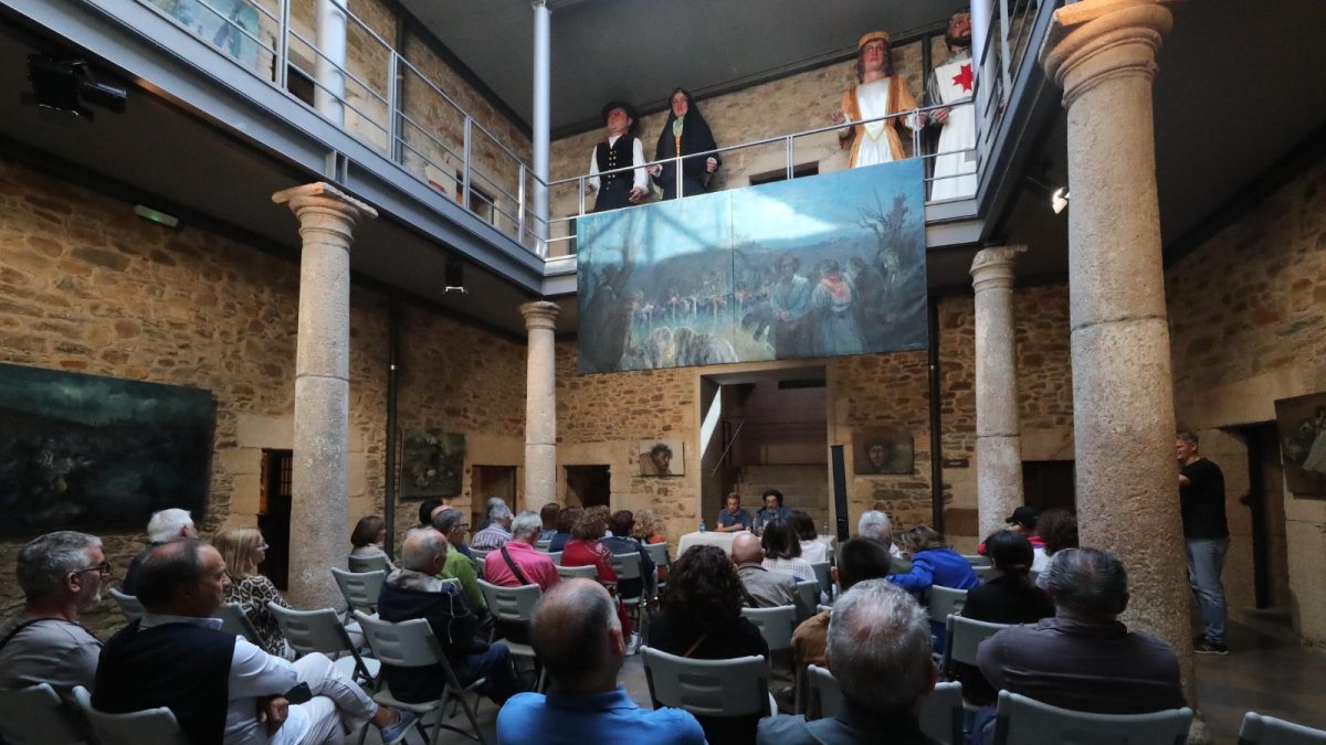La conferencia sobre la Guerra de la Independencia en el Bierzo, a cargo del historiador Miguel J. García González