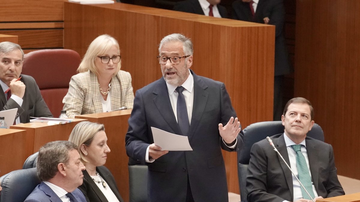 Primera jornada del Pleno de las Cortes de Castilla y León.