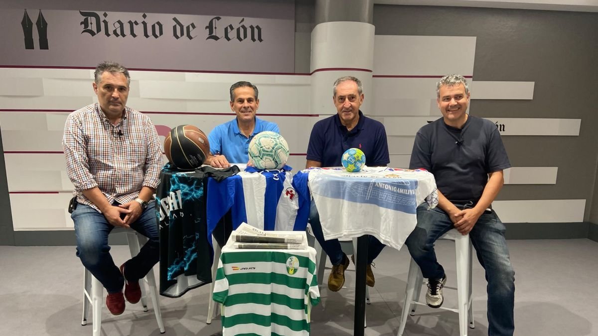 Óscar Díez, Ángel Fraguas, Juan Simón y Raúl Castro.
