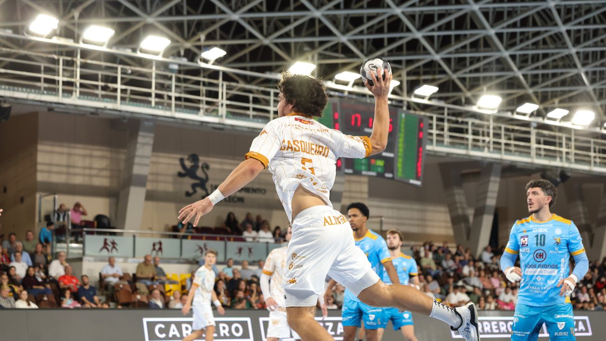 El partido Ademar-Aranda, en fotos