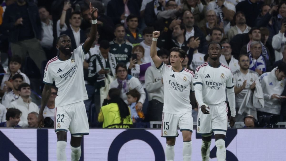 El Real Madrid se gusta con goles