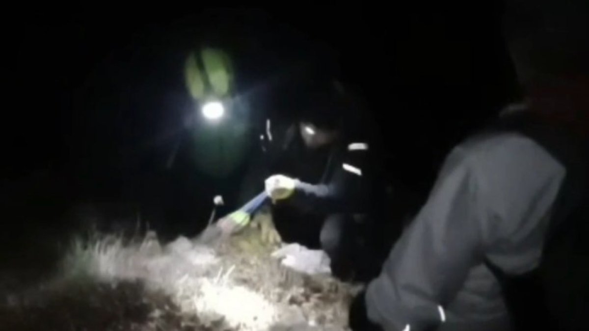 La Guardia Civil rescata a tres montañeros en una zona escarpada de Oseja de Sajambre