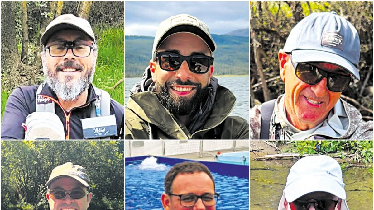 Ríos de truchas y pesca como fuente de vida