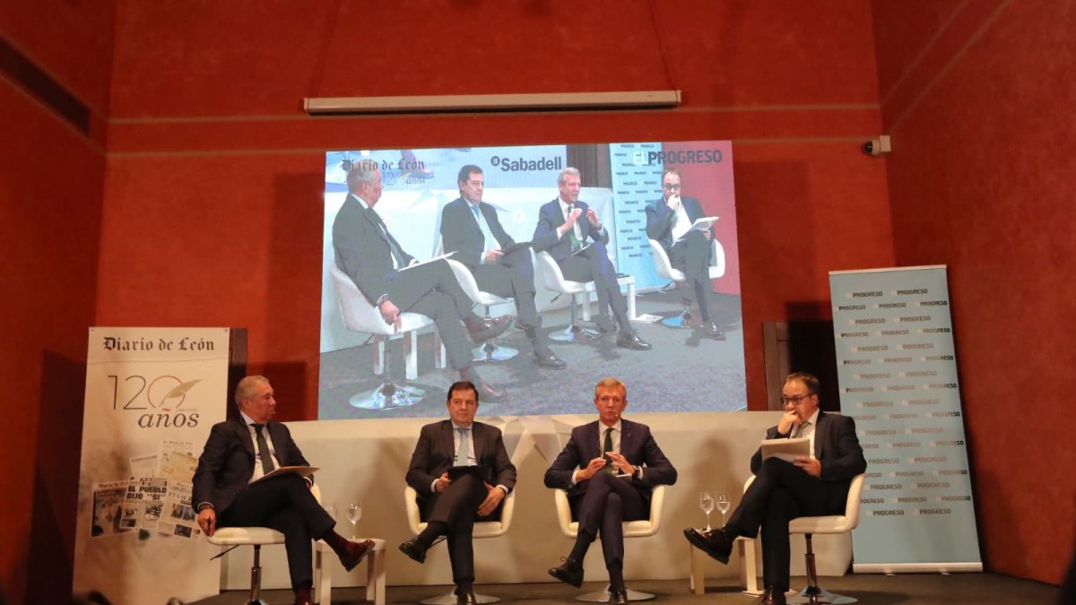 Los presidentes de Castilla y León y Galicia piden en el III Foro Ancares servicios e infraestructuras para conseguir competitividad