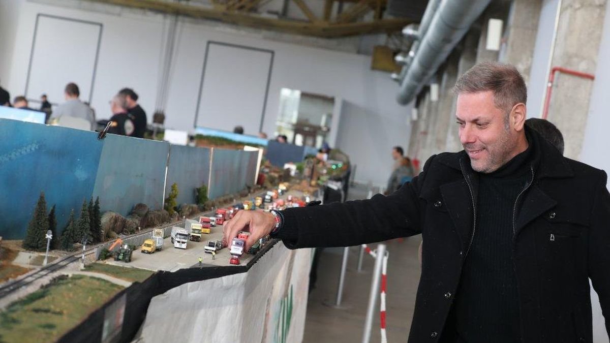 La exposición de modelismo ferroviario en Ponferrada recibe a más de 2.500 visitantes