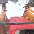 Así está Valdorria después de la gran nevada de estos días