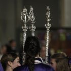 Procesión de la Soledad, en la iglesia de Jesús Divino Obrero.