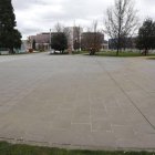 El nuevo juego infantil de 950.000 euros se colocará entre la Casa del Peregrino y el Auditorio Ciudad de León.