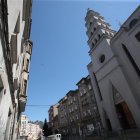 Campanario de la iglesia de San Ignacio de Ponferrada.