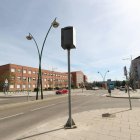 La carcasa se colocó en abril en Joaquín González Vecín y se ha retirado sin estrenarse.